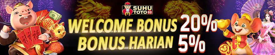Welcome Bonus 20% - Bonus Harian 5%
